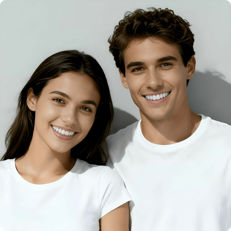 Nano Banana Sample: AI Teeth Whitening(before) | NoteGPT