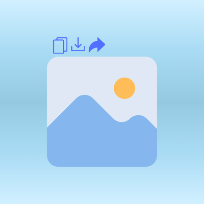 Step 3:  Copy, Download, or Share
