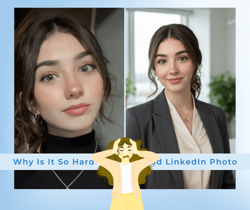 Why Is It So Hard to Get a Good LinkedIn Photo?
