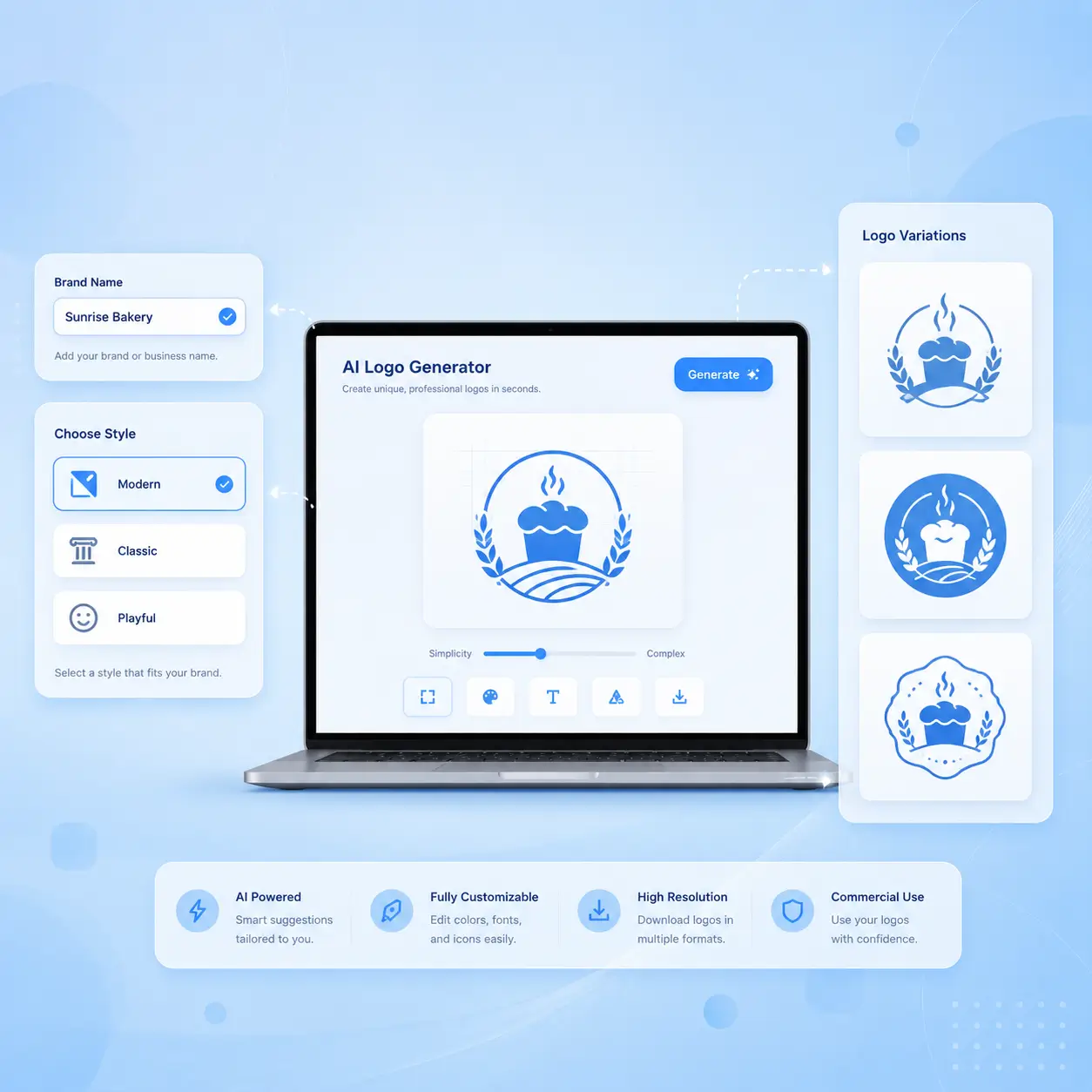 什么是AI Logo生成器？
