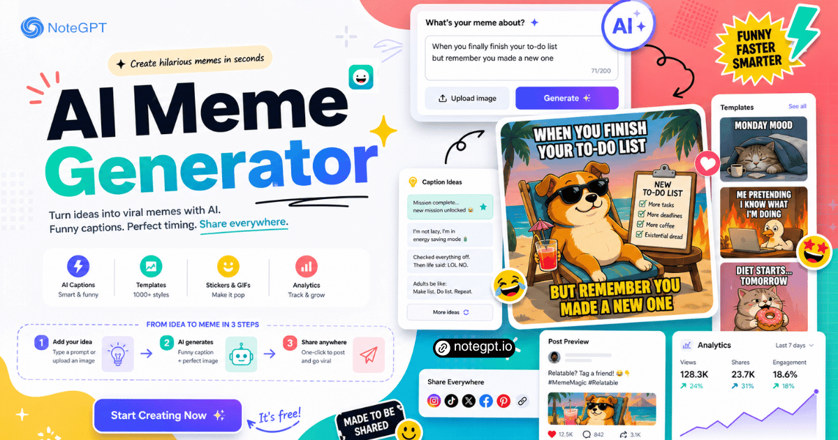 AI Meme Generator - Create Viral Memes from Ideas Online