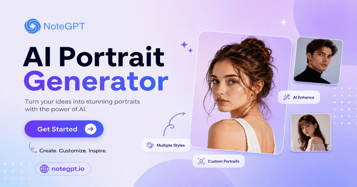 AI Portrait Generator – One Photo, Unlimited Styles Free