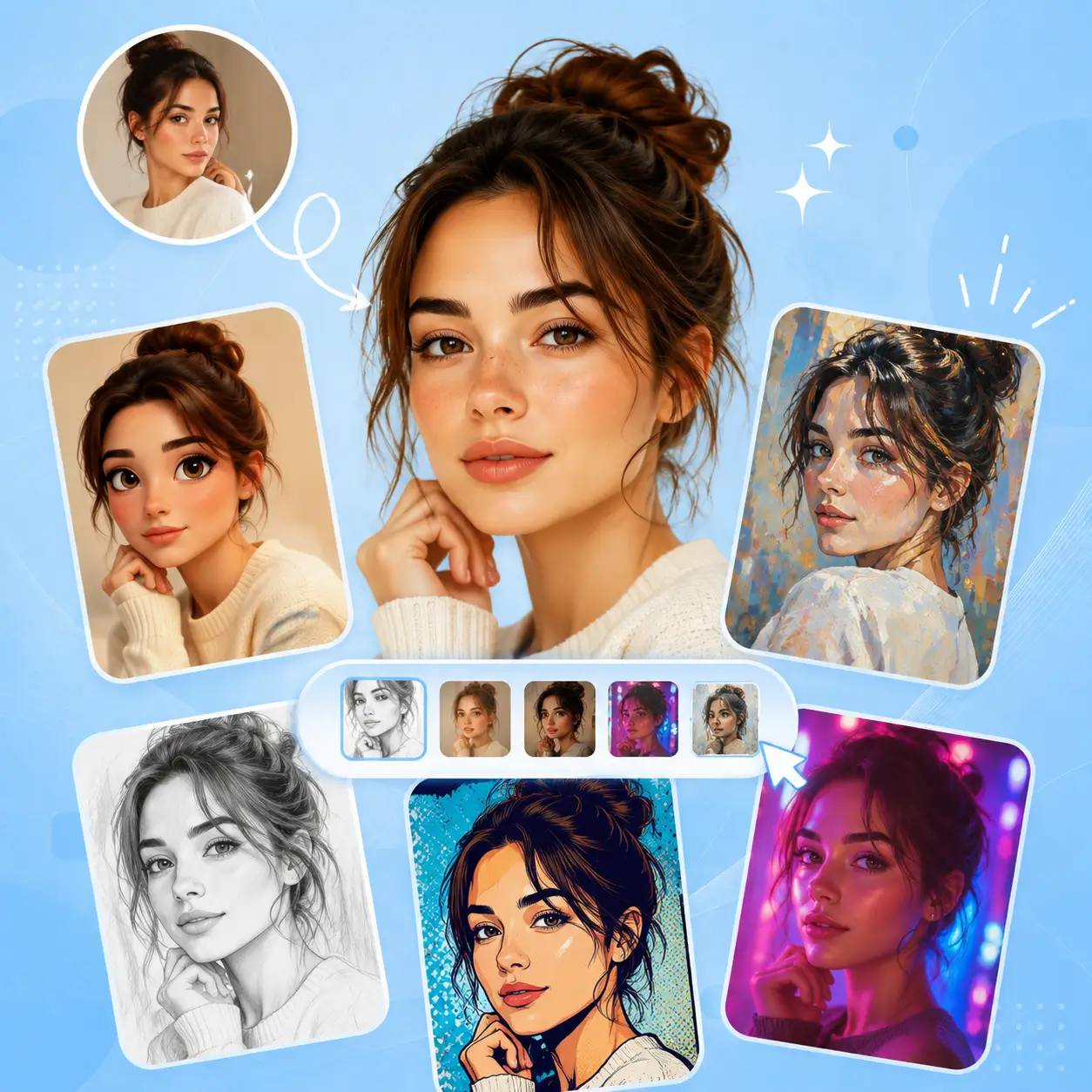 Create AI Portraits Without Expensive Photo Editing