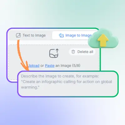 Step 1: Enter Your Text or Upload Images