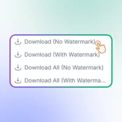 Step 3: Generate and Download Poster