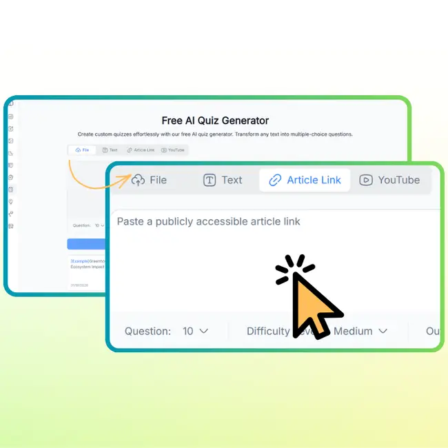 Step 1: Input or Upload Your Content