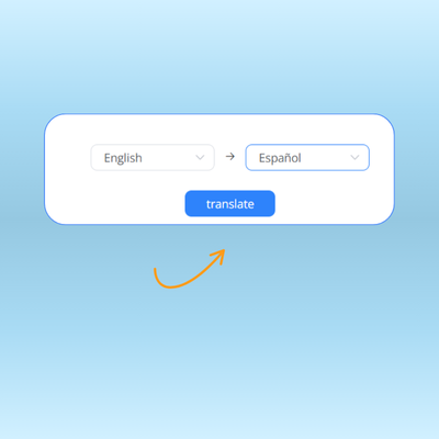 Step 2: Choose Your Target Language