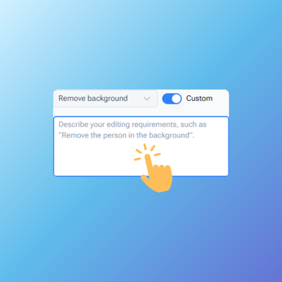 Step 2: One-Click Teeth Whitening