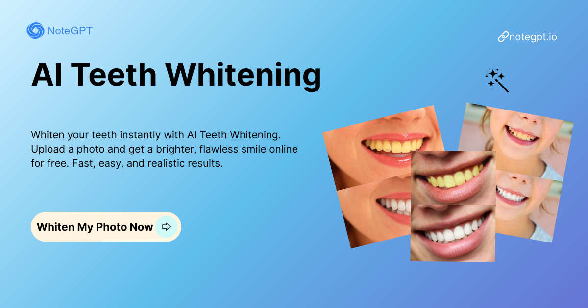 AI Teeth Whitening – Brighten Your Smile Instantly with AI Online