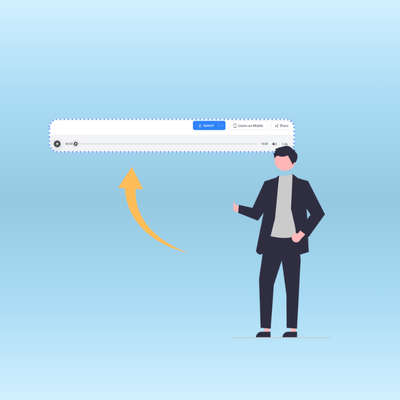 Step 3: Generate and preview your AI voice