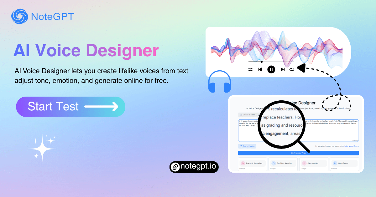 AI Voice Designer – Create Custom AI Voices Online Free
