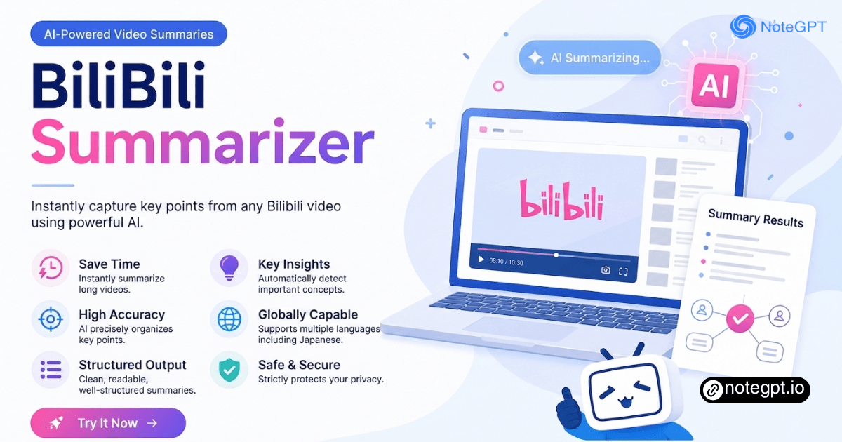 Tired of Struggling with BiliBili Video Summarization?