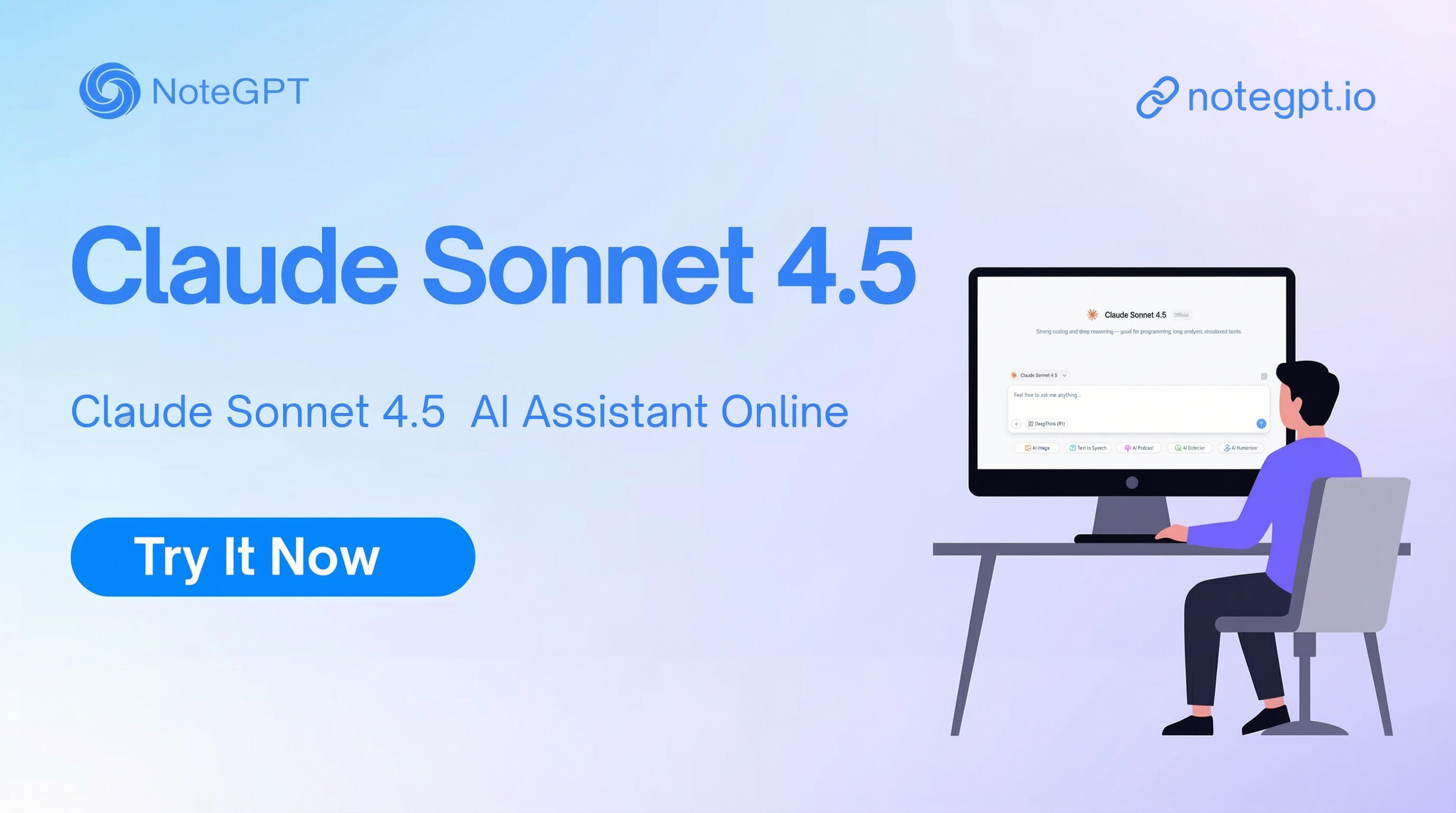 Claude Sonnet 4.5 - Free & Unlimited AI Assistant Online