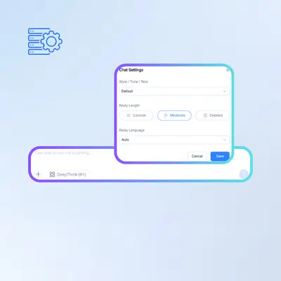 Step 2: Input Your Question or Task