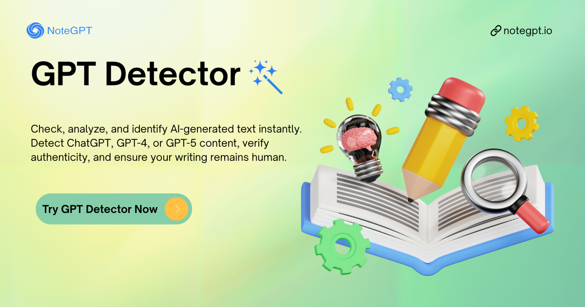 GPT Detector - Trusted ChatGPT & GPT-5 Detector Free , No Sign-Up