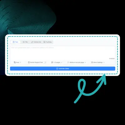 Step 1: Input Your Content or Upload Files