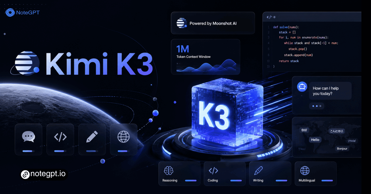 Kimi K3 - Moonshot AI Model for Chat, Coding & Lower Cost