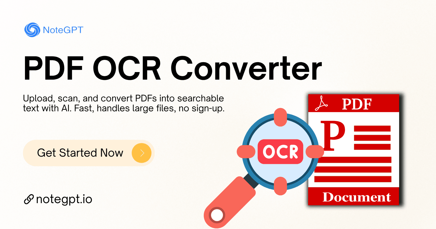 PDF OCR Converter: Searchable Text Online, Free & No Sign-up