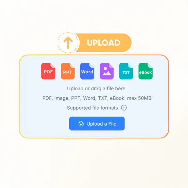 Step 1: Upload Your PDF