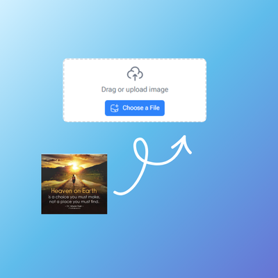 Step 1: Upload Your Image