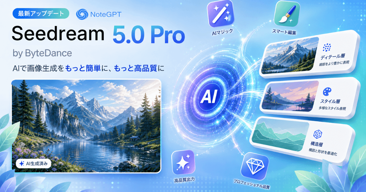 Seedream 5.0 Pro - ByteDanceのAI画像生成・編集モデル