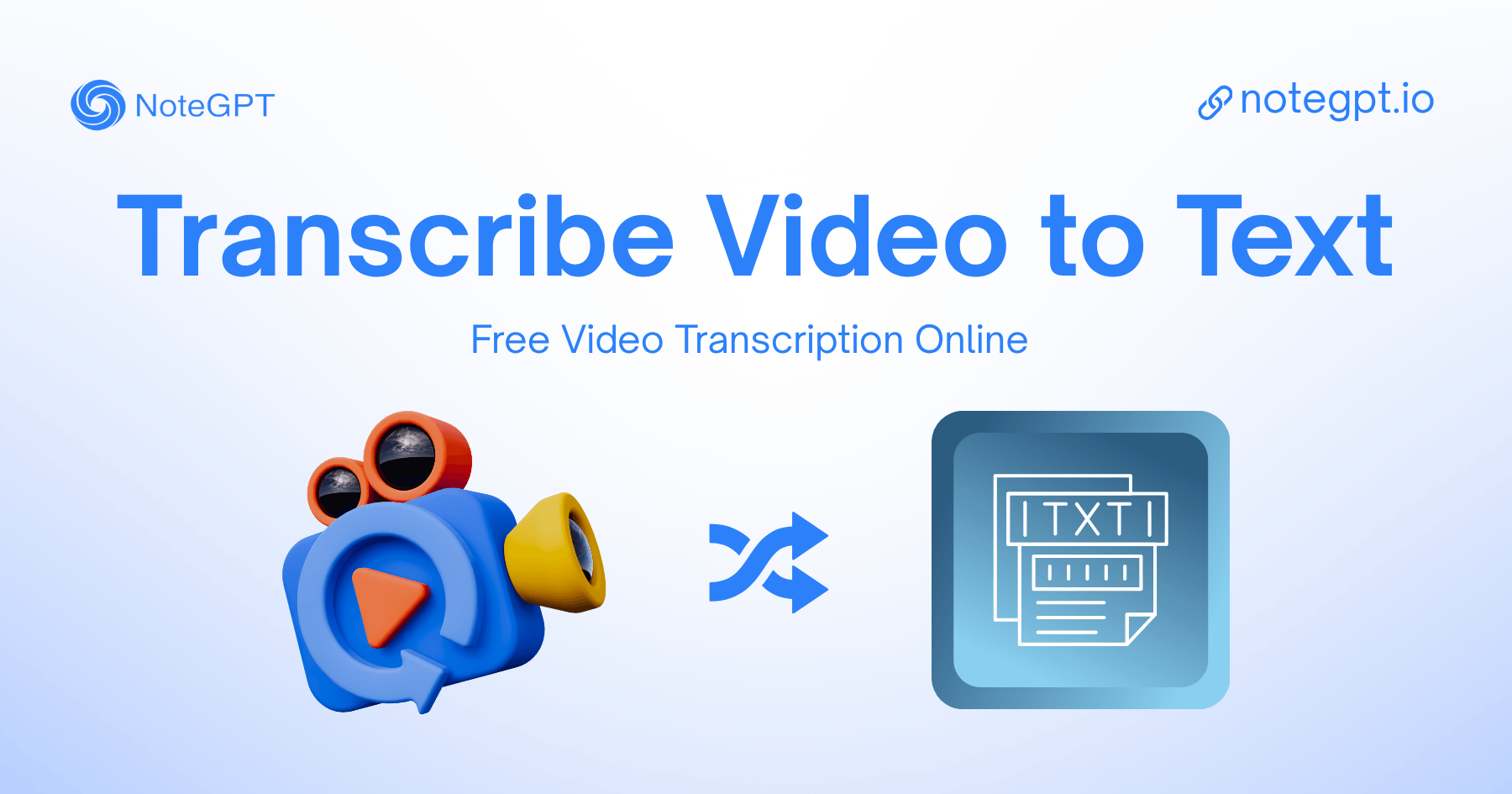 Transcribe Video to Text with AI - Free Video Transcription Online