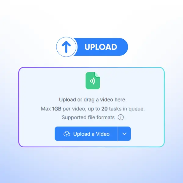 Step 1: Upload Your Video