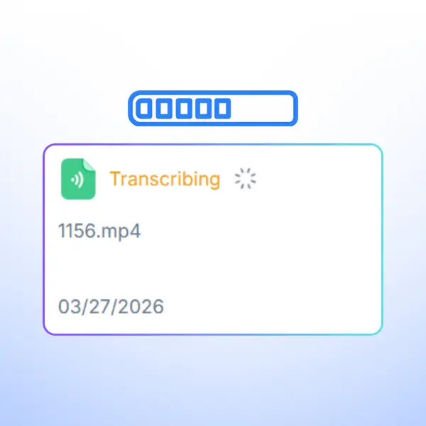 Step 2: Let AI Transcribe