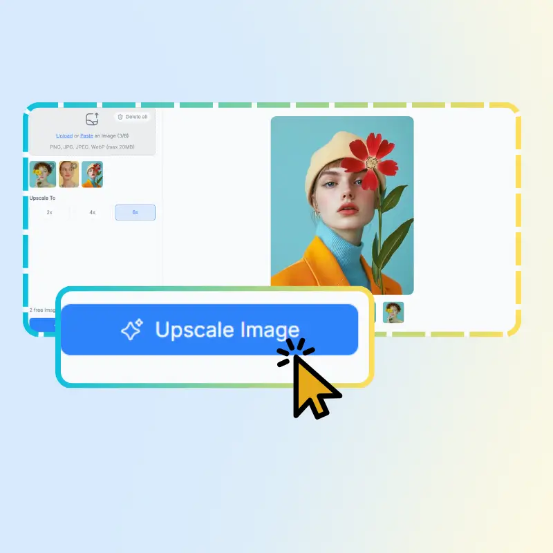 Step 2: AI Removes Blur
