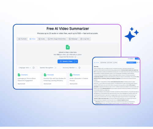 What is Video Summarizer?
